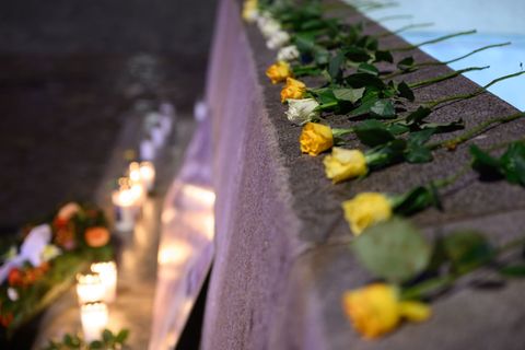 Der Dresdner Kreuzchor hat mit einem bewegenden Konzert an die Zerstörung der Elbestadt im Zweiten Weltkrieg erinnert. (Archivbi