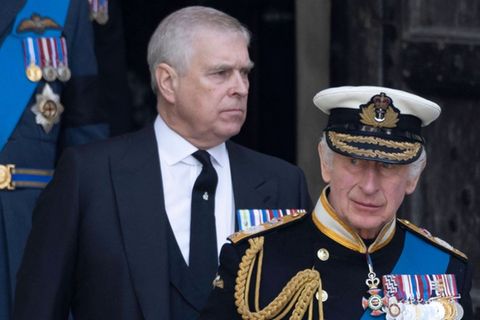 Solche Bilder von Andrew (l.) und König Charles III. wird es künftig wohl kaum noch zu sehen geben.