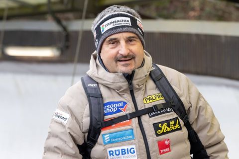 Georg Hackl musste nach einem Sturz im Krankenhaus behandelt werden.