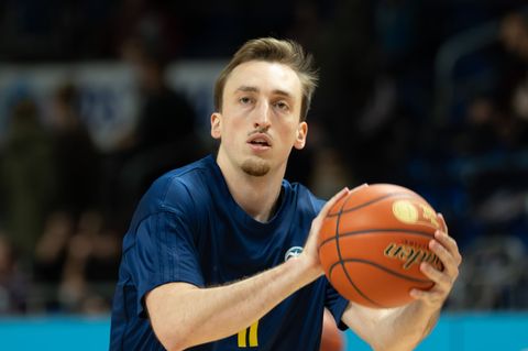 Flügelspieler Moses Wood war bester Alba-Schütze gegen Vechta Foto: Soeren Stache/dpa