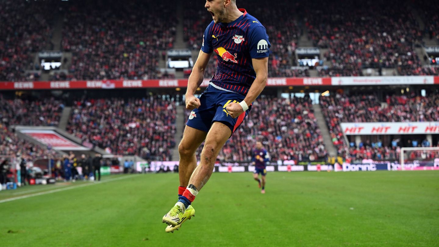 Hatte viel Grund zum Jubeln: Christoph Baumgartner. Foto: Federico Gambarini/dpa