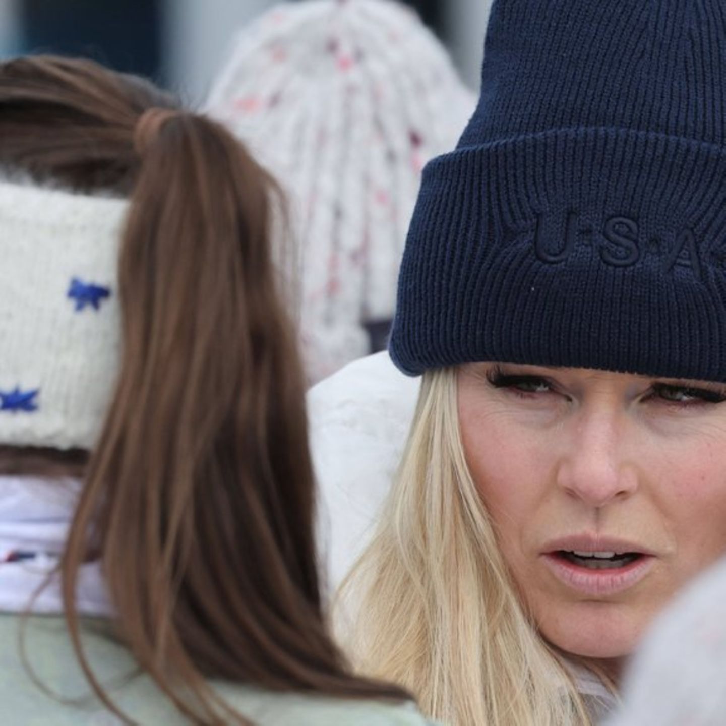 Lindsey Vonn sorgte für dramatische Szenen bei Olympia.