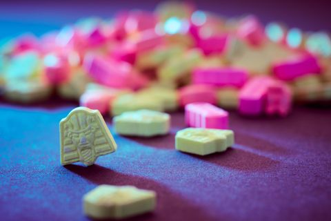 Bei synthetischen Opioiden liegt die wirksame Dosis oft extrem nah an der tödlichen. Foto: -/Bundeskriminalamt/dpa