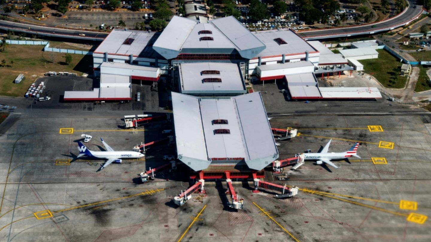 Der internationale Flughafen José Martí in Havanna