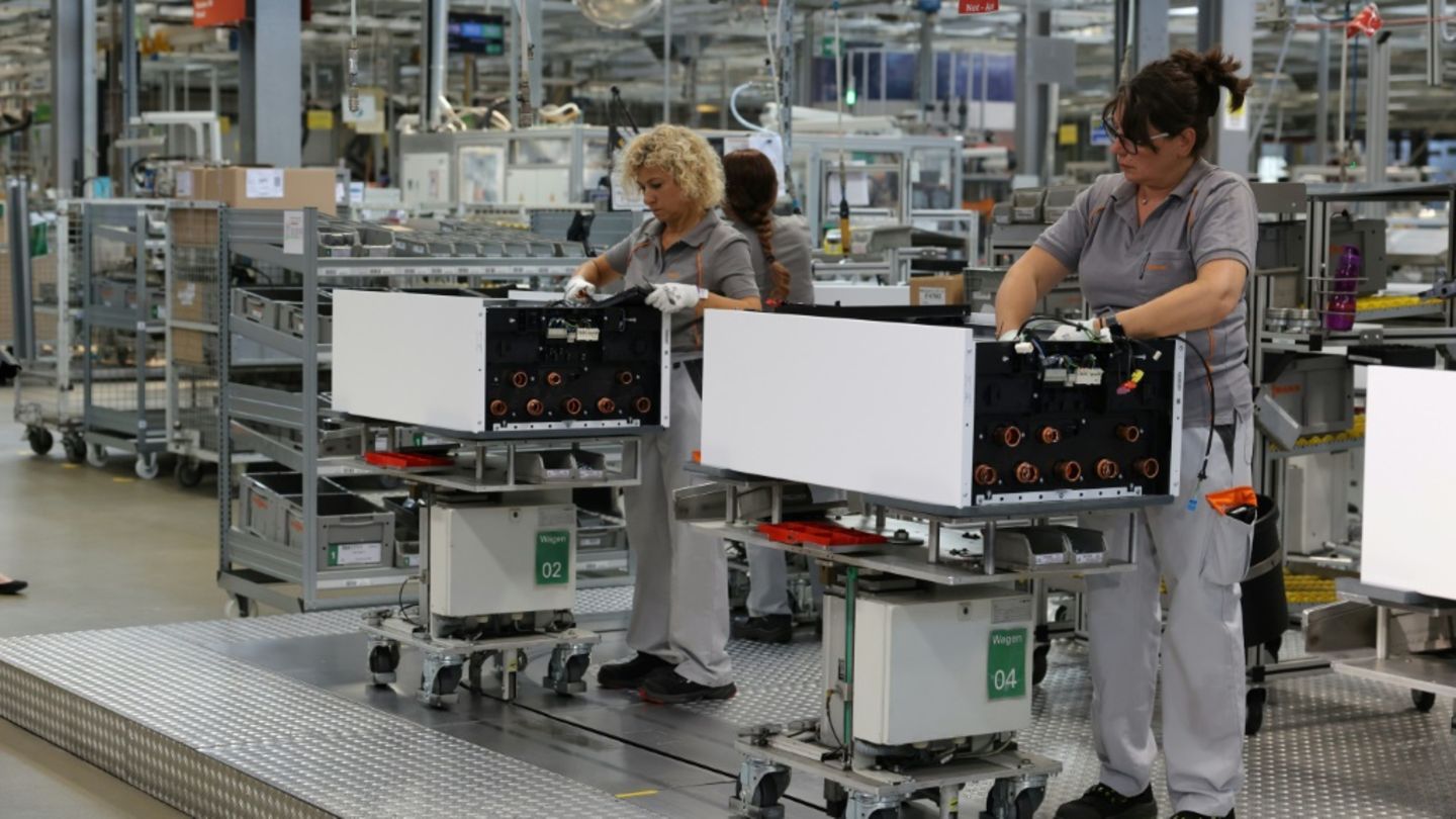 Produktion von Wärmepumpen