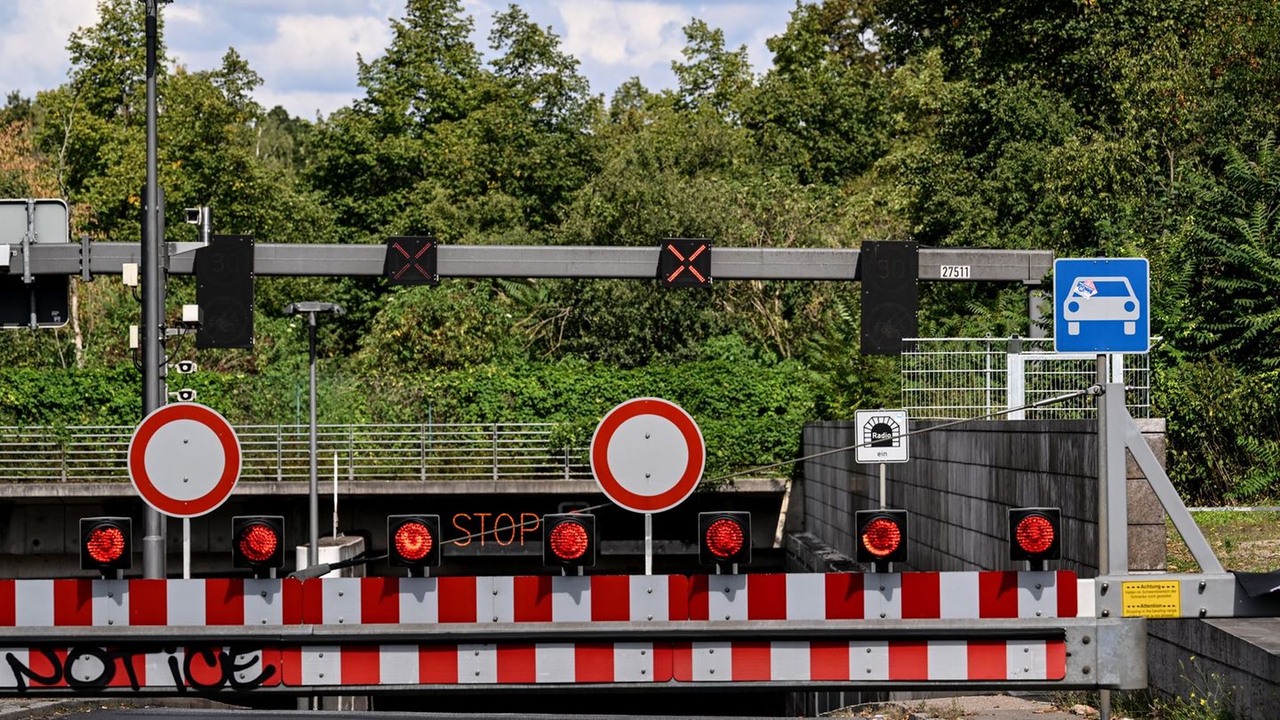 Heute wird der Tiergartentunnel stundenlang gesperrt Foto: Britta Pedersen/dpa