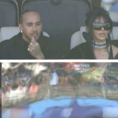 Lewis Hamilton und Kim Kardashian zeigen sich gemeinsam bei Super Bowl