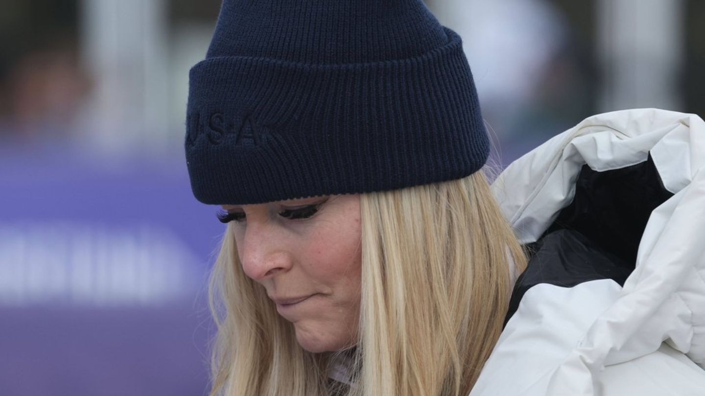 Lindsey Vonn stürzte bei der olympischen Damen-Abfahrt schwer.
