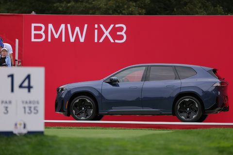 Werbung für neuen E-BMW