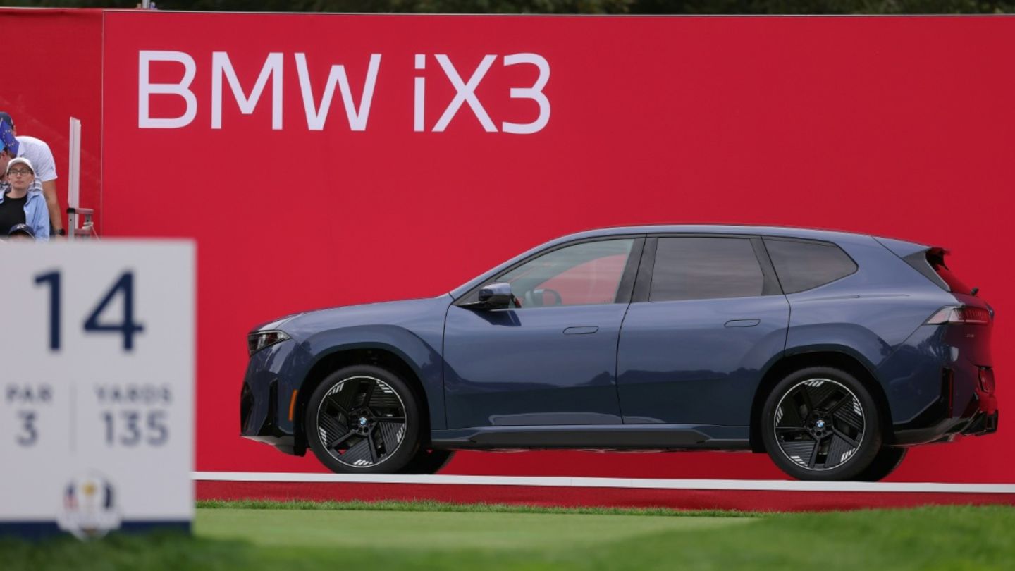 Werbung für neuen E-BMW