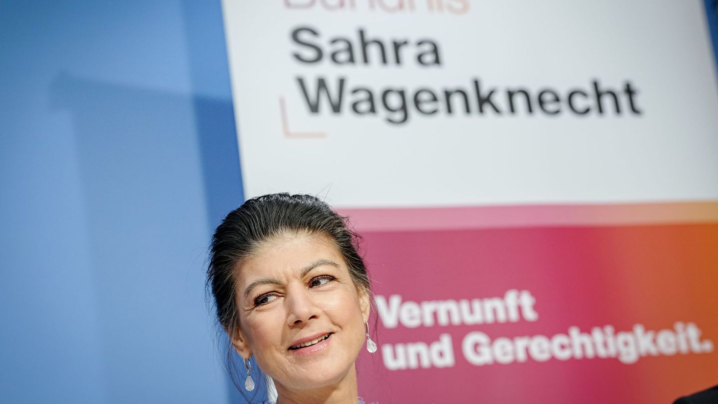 Sahra Wagenknecht hält es für sehr wahrscheinlich, dass ihre Partei eigentlich im Bundestag sitzen müsste. Foto: Kay Nietfeld/dp