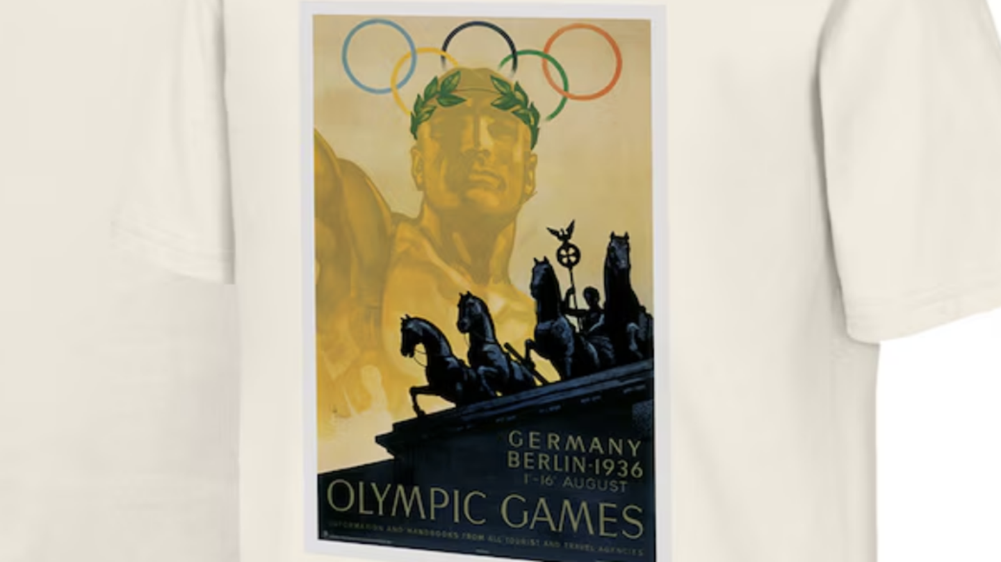 IOC: Das T-Shirt mit dem Motiv der Spiele in Berlin 1936 ist ausverkkauft