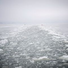 Nachdem erst am Samstag der Fährverkehr wieder aufgenommen wurde, wurde der Betrieb am Montag wieder ausgesetzt. (Archivbild) Fo
