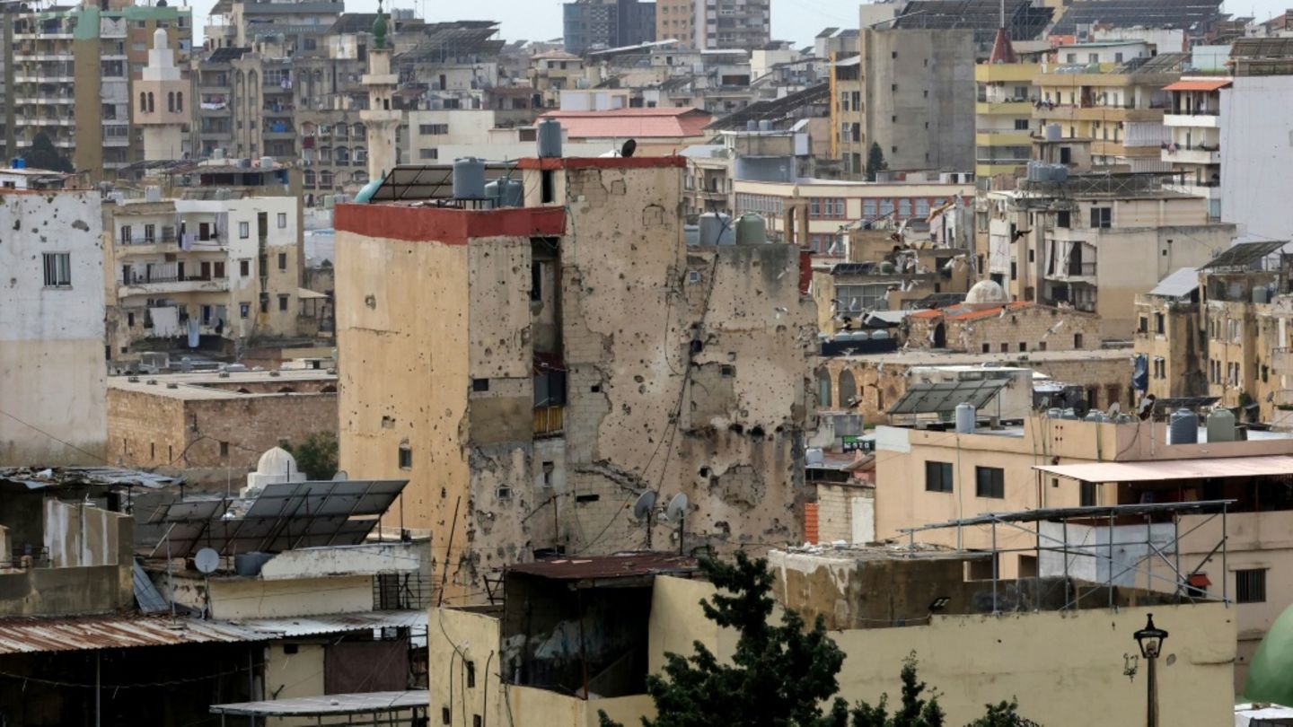 Marode Häuser in Tripoli