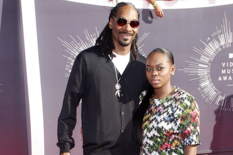 Snoop Dogg und seine Tochter Cori Broadus.