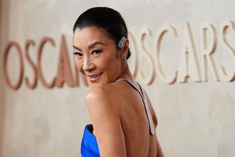 Michelle Yeoh wird in Hollywood mit einem Stern gefeiert. (Archivbild) Foto: Jordan Strauss/Invision/dpa