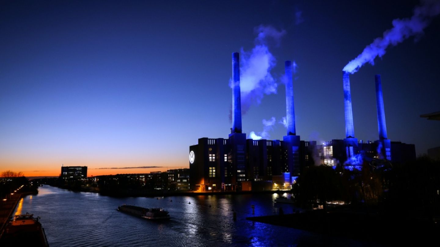 Produktion bei Volkswagen in Wolfsburg