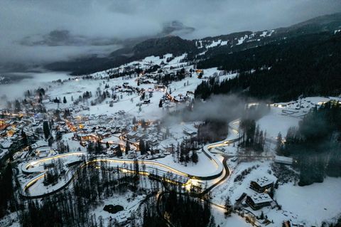 Olympische Winterspiele: Die neue Eisbahn von Cortina