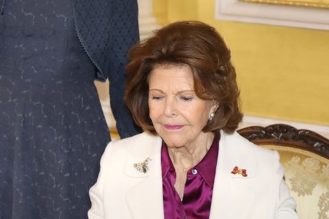 Königin Silvia ist nicht mit nach Italien gereist.