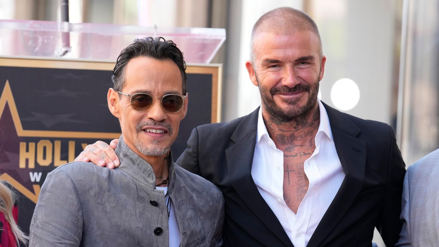 Marc Anthony und David Beckham sind seit Jahren befreundet