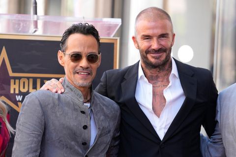 Marc Anthony und David Beckham sind seit Jahren befreundet