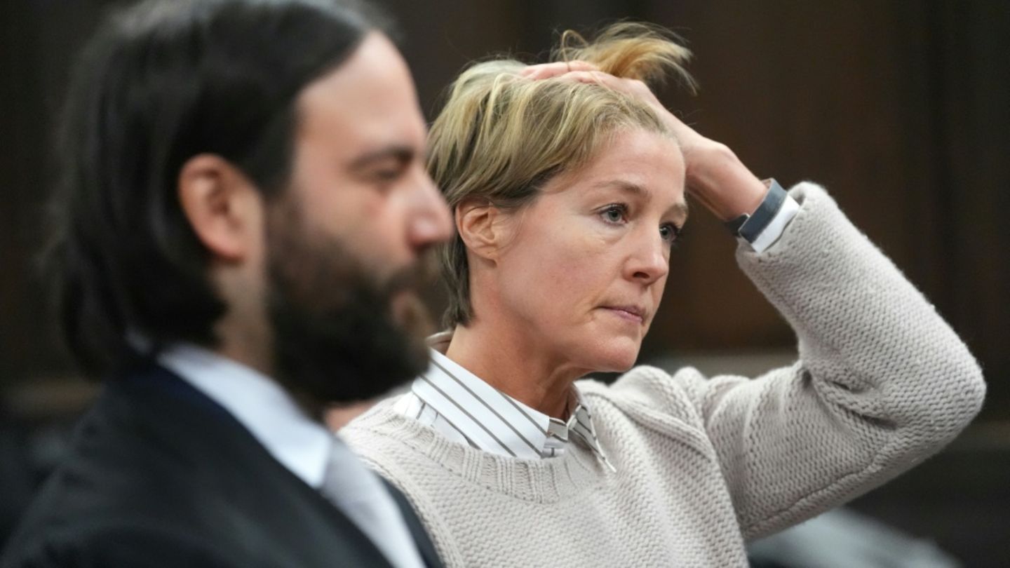 Christina Block und Verteidiger Ingo Bott