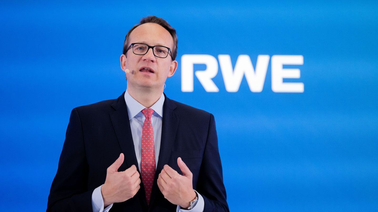 RWE-Chef Krebber hat die Bedeutung des Netzausbaus in Deutschland betont. (Archivbild) Foto: Rolf Vennenbernd/dpa