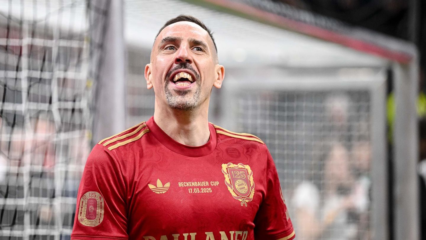 Franck Ribéry beim Beckenbauer Cup im März 2025 (Archivbild)
