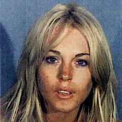 Lindsay Lohan Polizeifoto