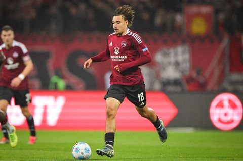 Fehlt dem 1. FC Nürnberg drei Spiele gesperrt: Rafael Lubach. (Archivbild) Foto: Daniel Karmann/dpa