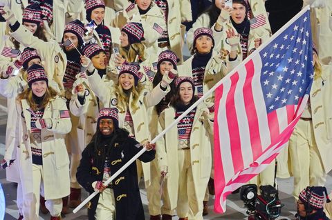 US-Sportler sehen sich während Olympia mit Hass-Attacken konfrontiert. Foto: Michael Kappeler/dpa
