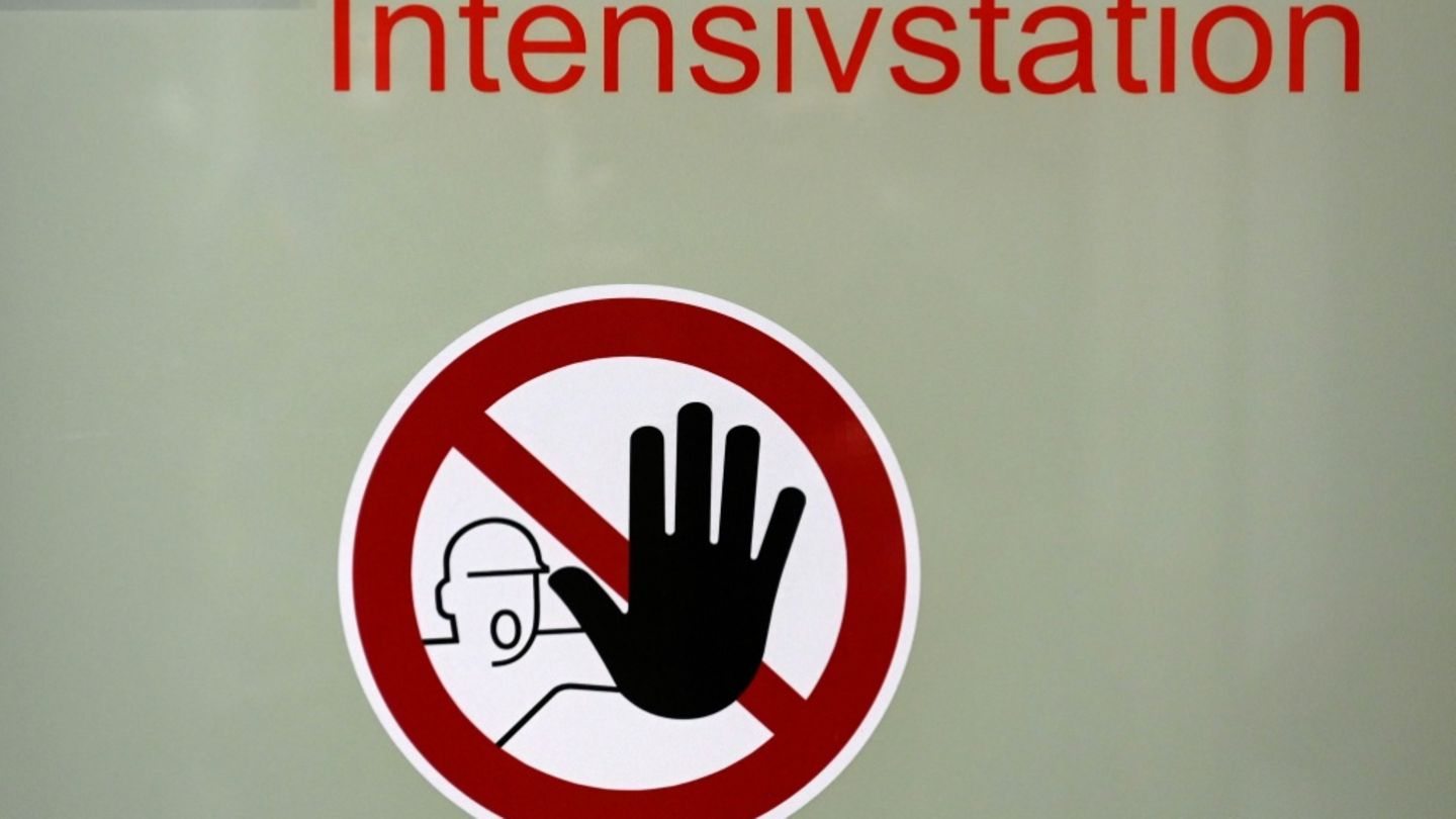 Eingang zu Intensivstation