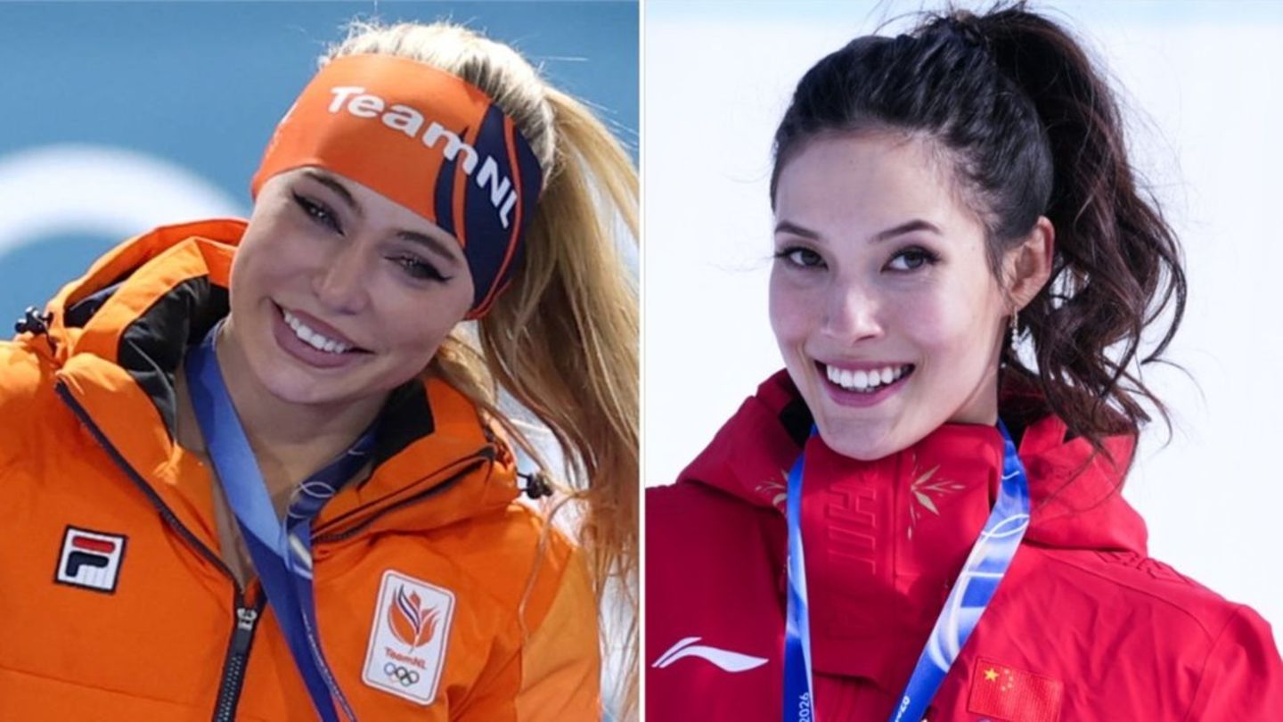 Jutta Leerdam (li.) und Eileen Gu mischen Olympia auf.