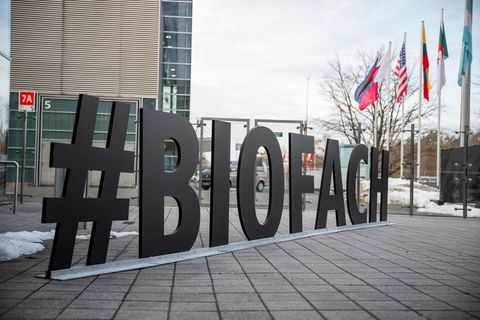 Die Weltleitmesse Biofach hat in Nürnberg ihre Tore geöffnet. Foto: Daniel Vogl/dpa