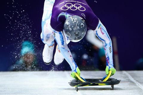 Skeleton-Fahrer Wladyslaw Heraskewytsch