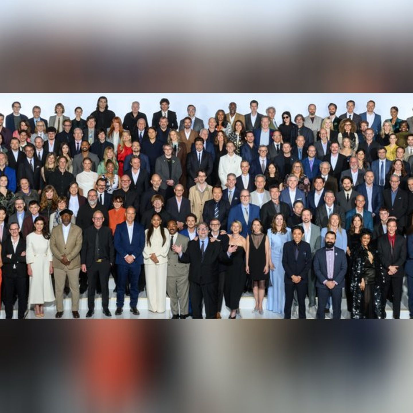 Alle Nominierten auf dem traditionellen Oscar-Lunch-Gruppenfoto.