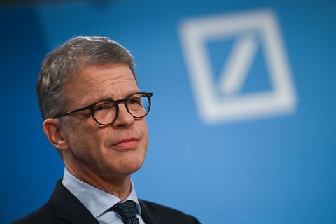 "Europa spielt unter seinen Möglichkeiten": Deutsche-Bank-Chef Sewing dringt auf Reformen. (Archivbild) Foto: Florian Wiegand/dp