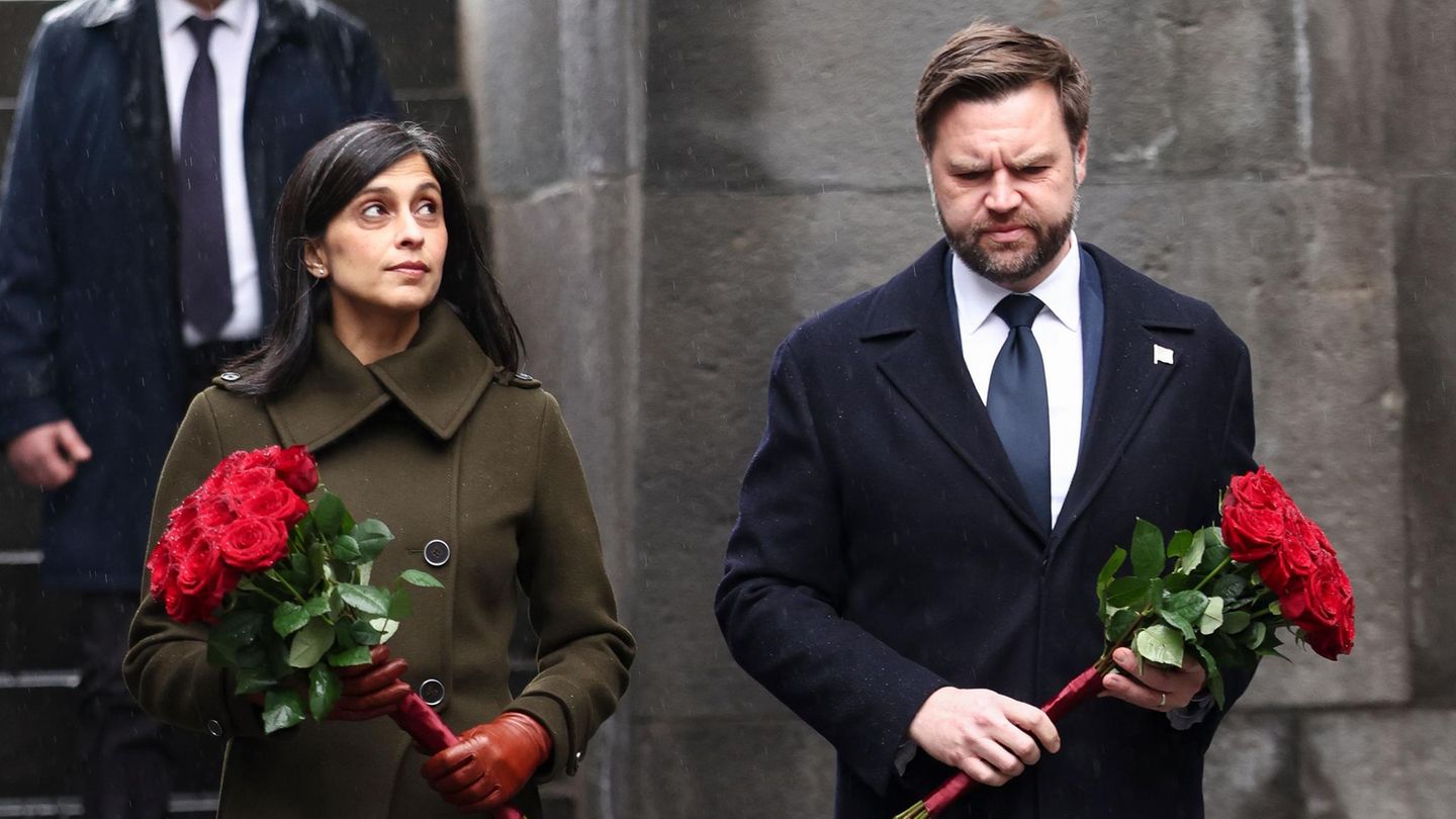 US-Vizepräsident JD Vance und seine Frau Usha Vance in Armenien