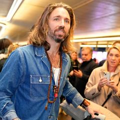 Das Dschungelcamp liegt hinter ihm: Gil Ofarim bei seiner Ankunft in Frankfurt