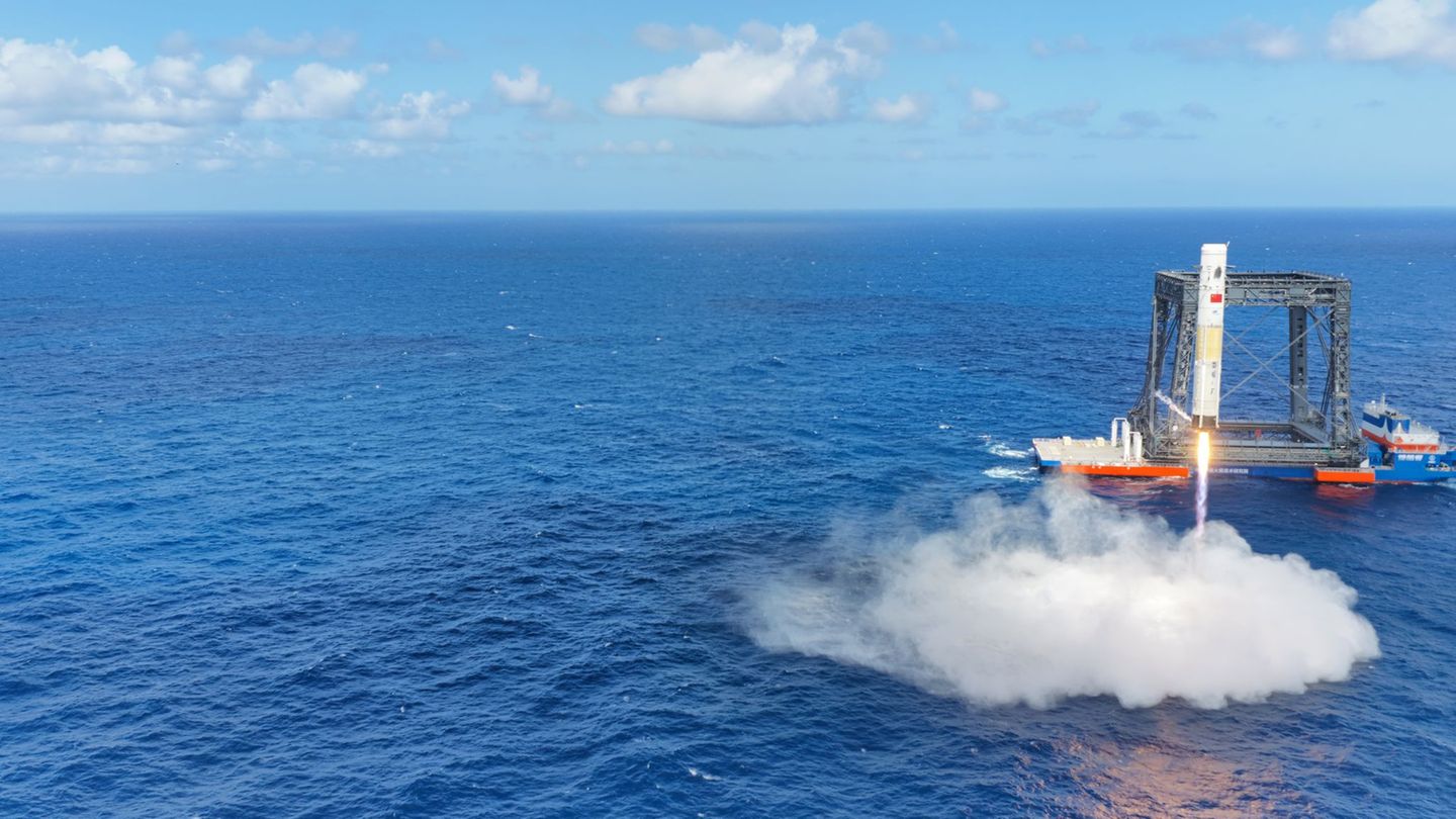 Mit dem Test machte China einen weiteren Schritt für seine Mondmission. Foto: Han Qingce/XinHua/dpa