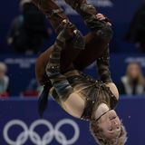 Mit seinem Rückwärtssalto beeindruckt US-amerikanische Eiskunstläufer Ilia Malinin 