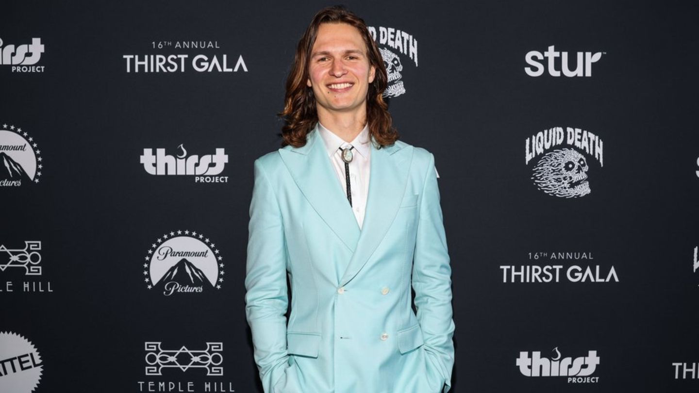 Ansel Elgort bei einer Veranstaltung in Los Angeles im Jahr 2025.