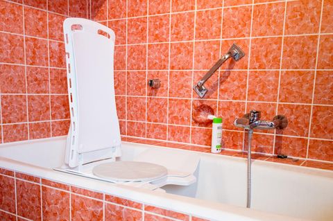 Thema Elternhaus: Ein Badezimmer einer verstorbenen Person