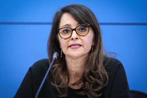 Justizsenatorin Felor Badenberg (CDU) steht im Zusammenhang mit ihren Dienstreisen weiter in der Kritik. Foto: Soeren Stache/dpa