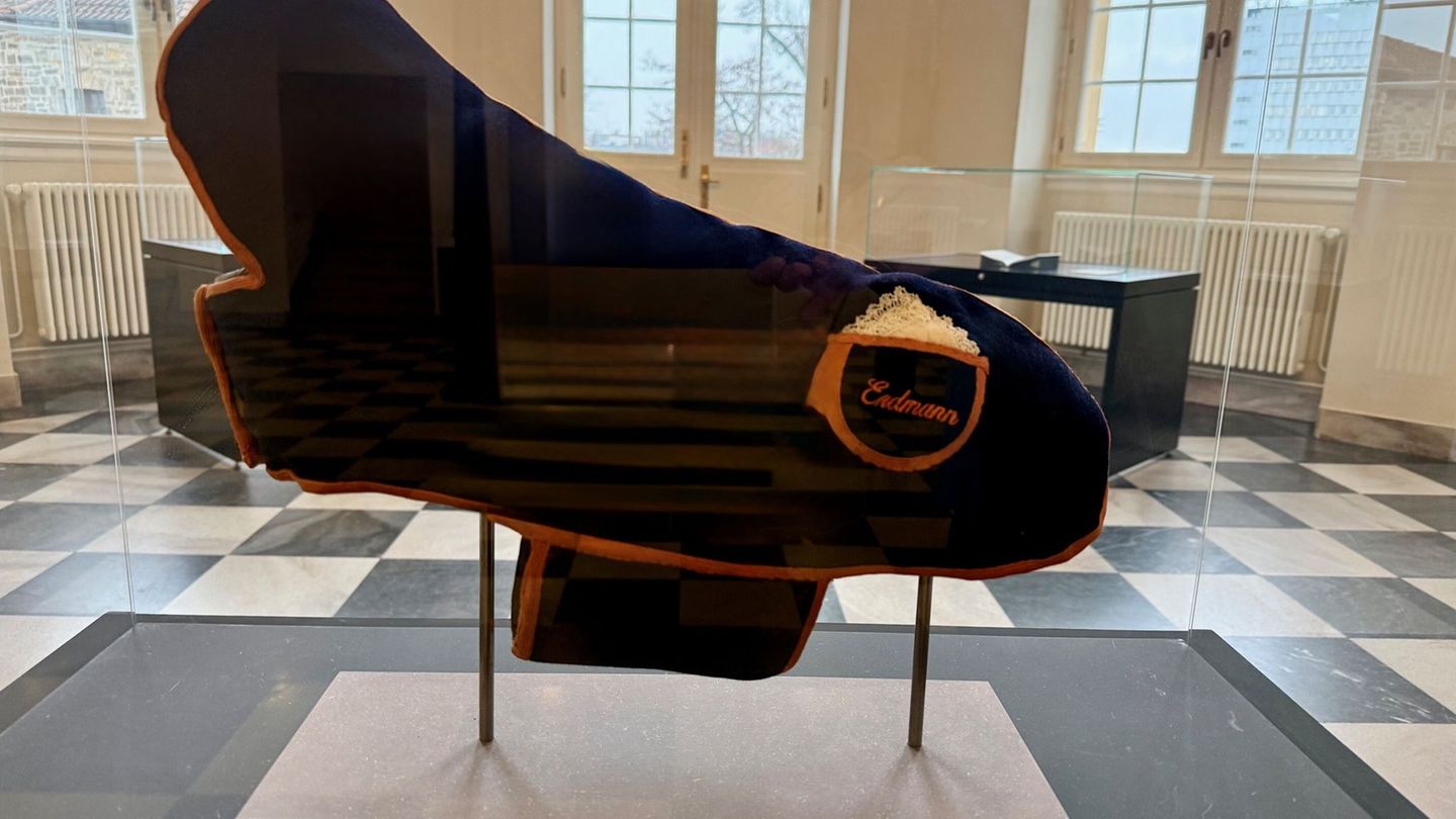 Im Hessischen Landesmuseum Kassel können Besucher rätseln: Trug Kaisers Dackel Erdmann wirklich diesen Mantel? Foto: Nicole Schi