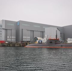 Das Unternehmen hofft auf weitere U-Boot-Aufträge. (Archivbild) Foto: Christian Charisius/dpa