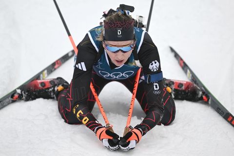 Franziska Preuß beim Biathlon