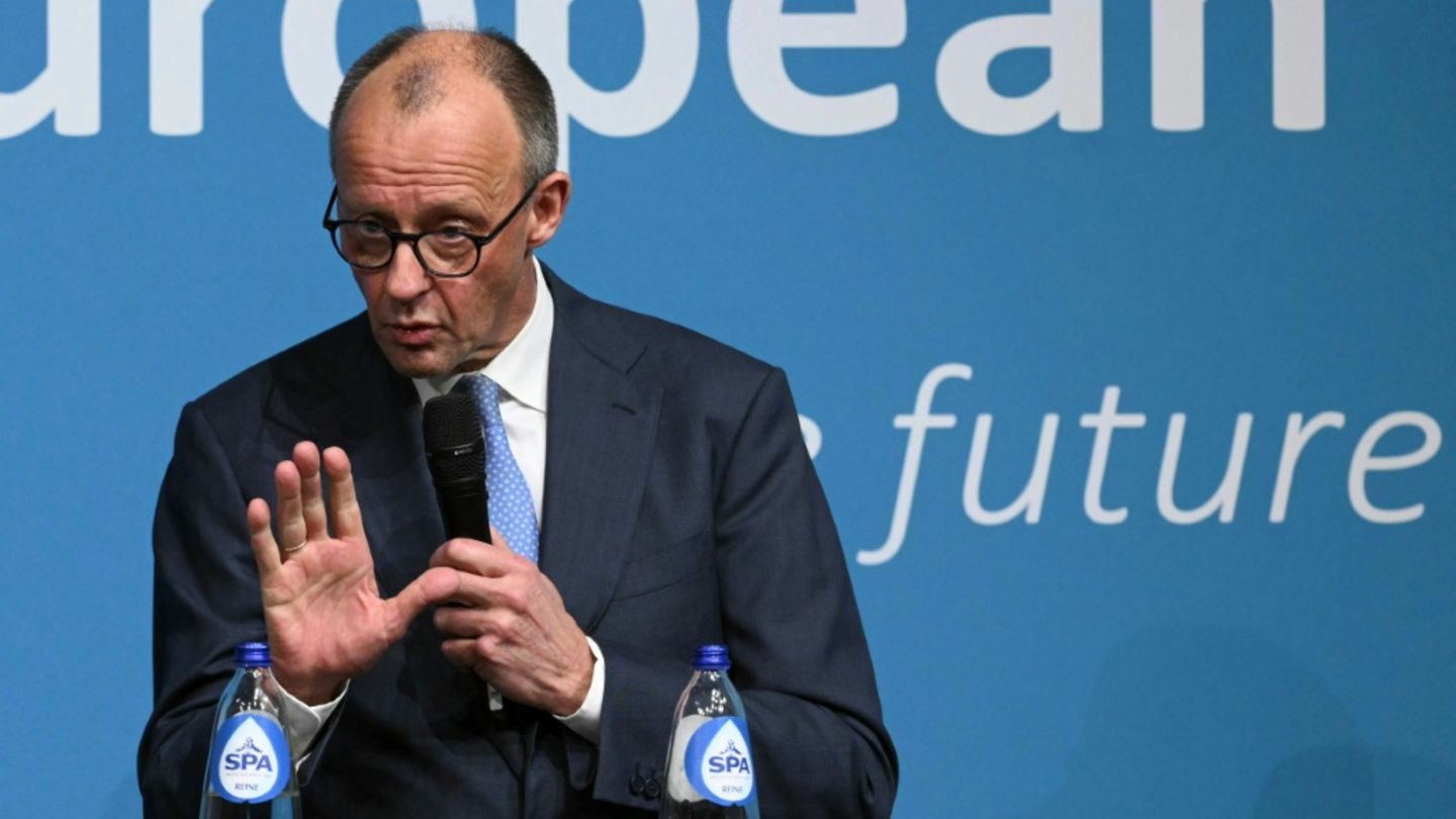 Friedrich Merz in Antwerpen