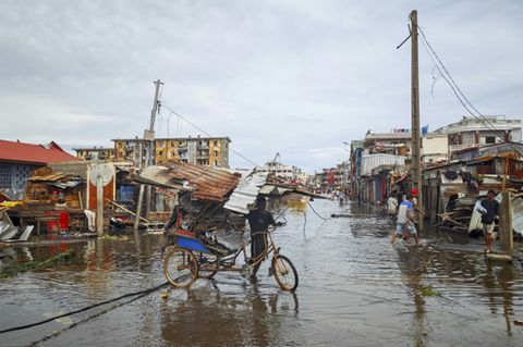 Überflutung in Toamasina