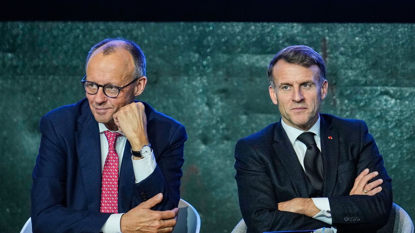 Wollen Europas Wirtschaft wieder auf Spur bringen, sind sich aber nicht ganz einig, wie: Bundeskanzler Friedrich Merz und der fr